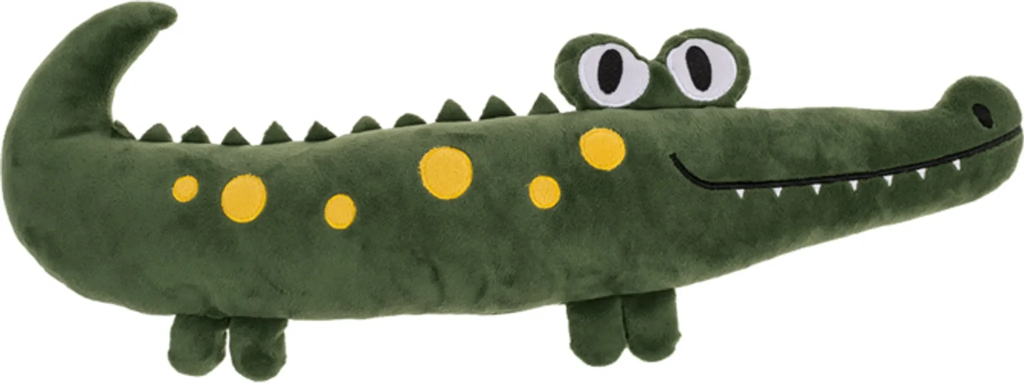 Plüsch-Kissen „Krokodil“ – 54 × 20 × 6 cm