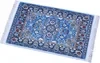 Miniaturteppich für Puppenhaus – Türkisch-Persisches Design, Blau