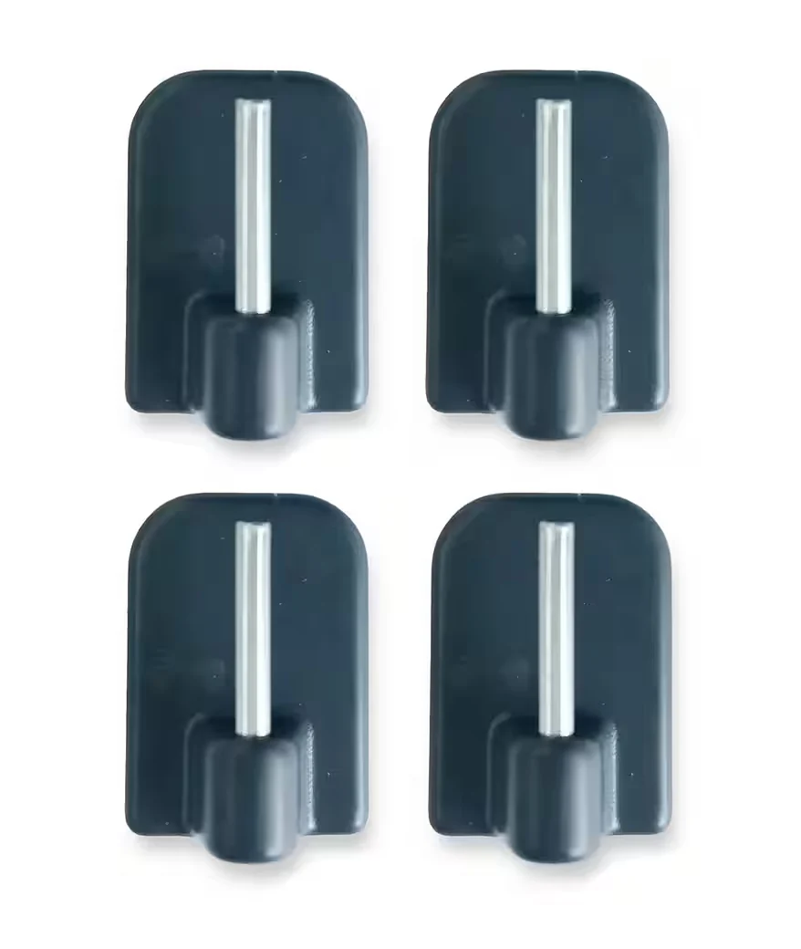 Klebehaken für Scheibengardinen – 4er Set