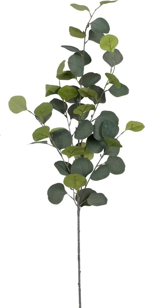 Künstlicher Eukalyptuszweig – 90 cm, Grün, naturgetreue Optik