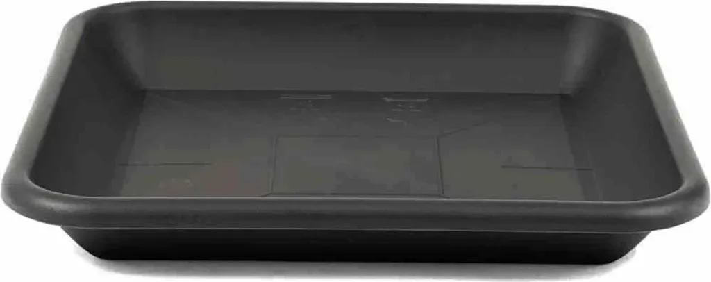 SIENA GARDEN ECO Untersetzer – 34 × 34 cm, Schwarz