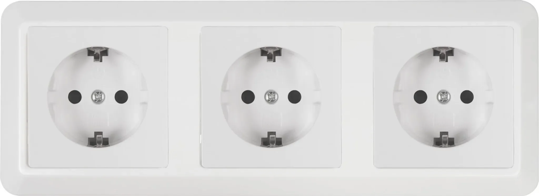 McPower Cup "Beginner 3S" – 4-teiliges Steckdosen Set, Weiß