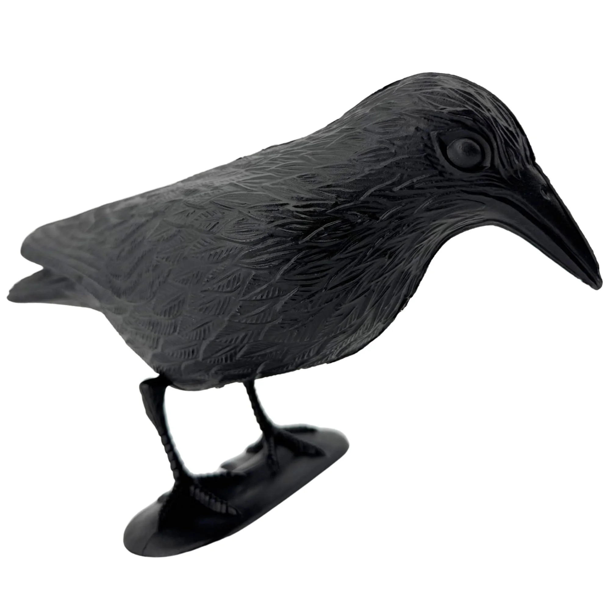 Vogelattrappe „Rabe“ – Effektive Tauben- & Vogelabwehr (1 Stück)