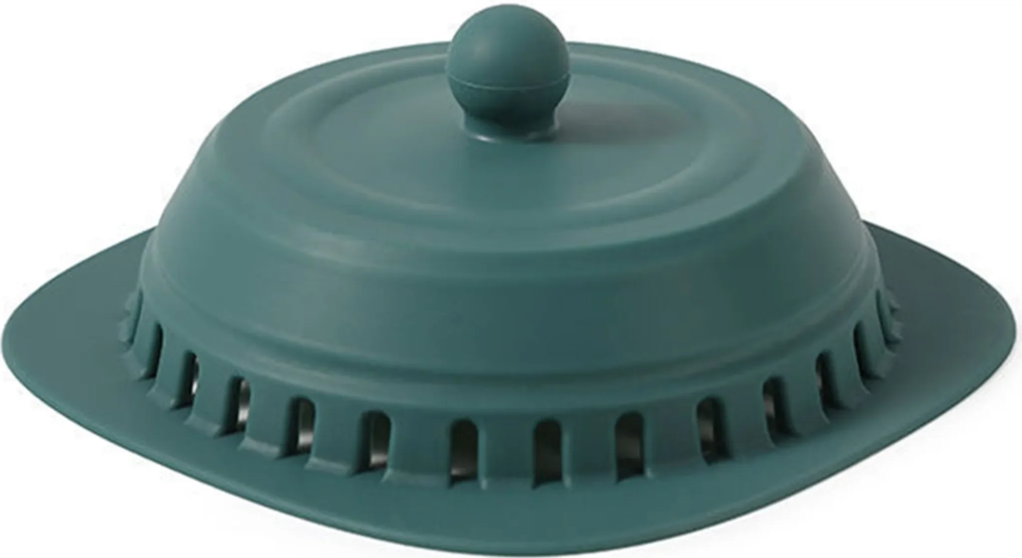 2-in-1 Siebfilter aus Silikon – Insekten- und Haarstopper für Badezimmer